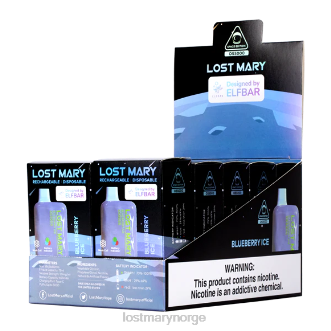 LOST MARY Sale - mistet mary os5000 blåbæris RB2V16